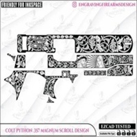 1911 Digital Engraving Pattern